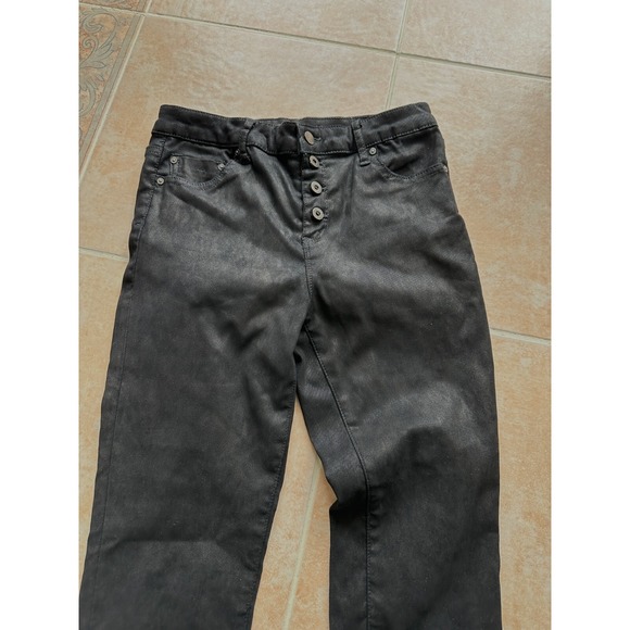 Tractr Black button‎ fly Women's Jeans size: 14 - Picture 5 of 9